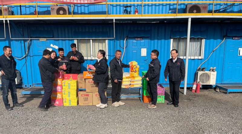 施工現(xiàn)場(chǎng)調(diào)研、慰問